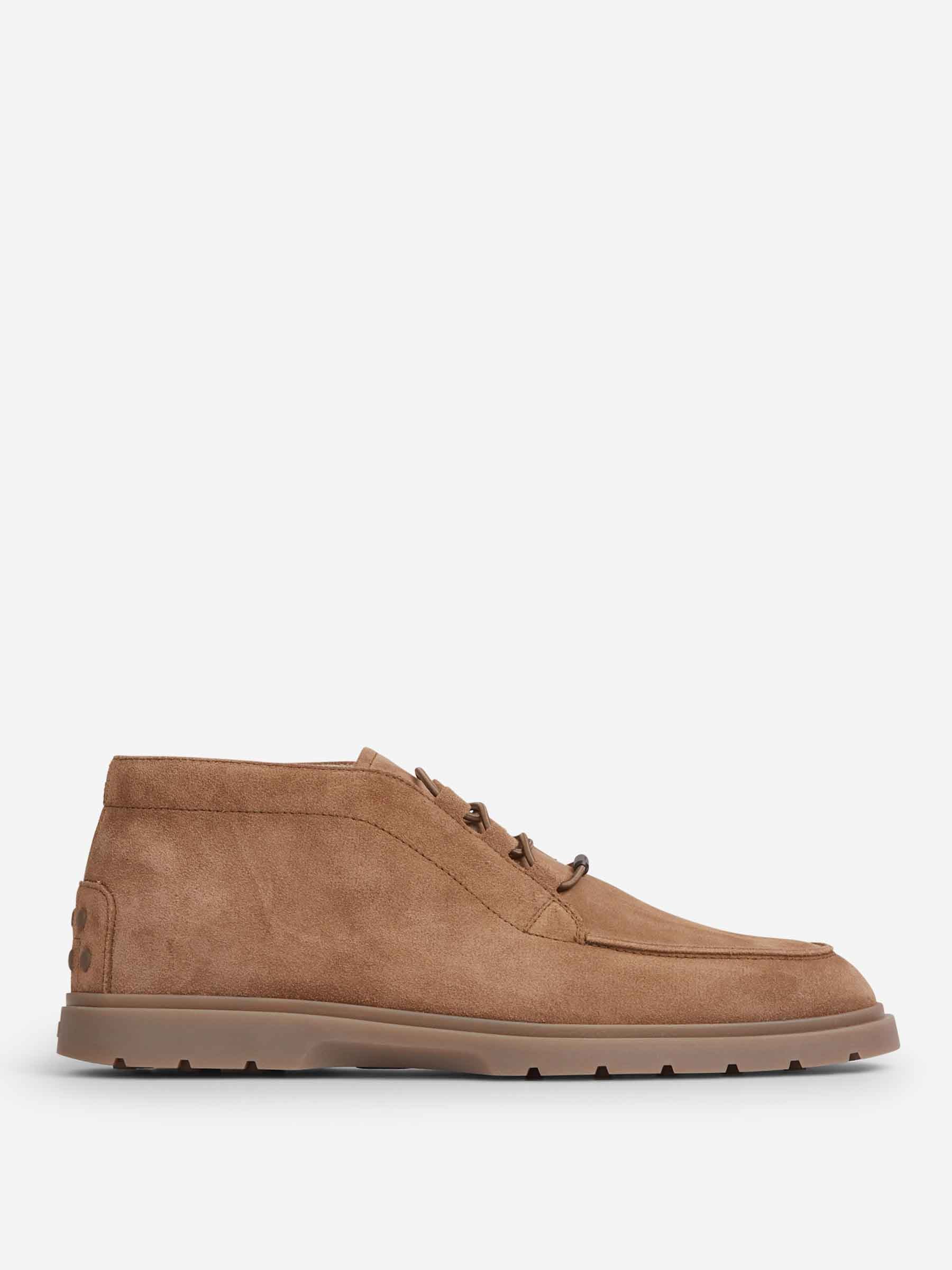 Tod's Hombre Barcelona Botas Cordones Desert color Marrón sku 615-000016 01 - Foto 1