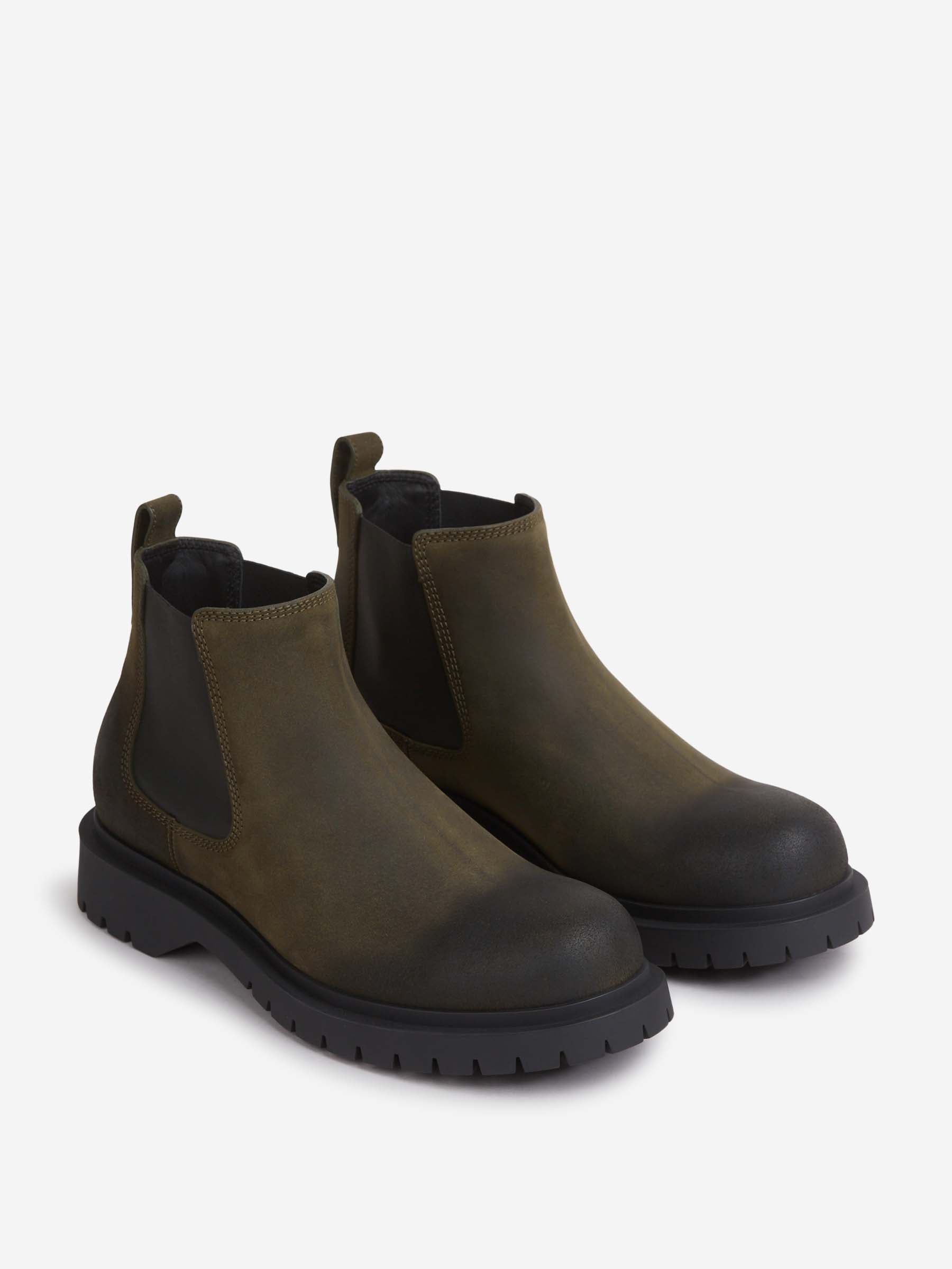 Givenchy Hombre Barcelona Botas Chelsea color Verde Militar sku 615-000017 01 - Foto 2