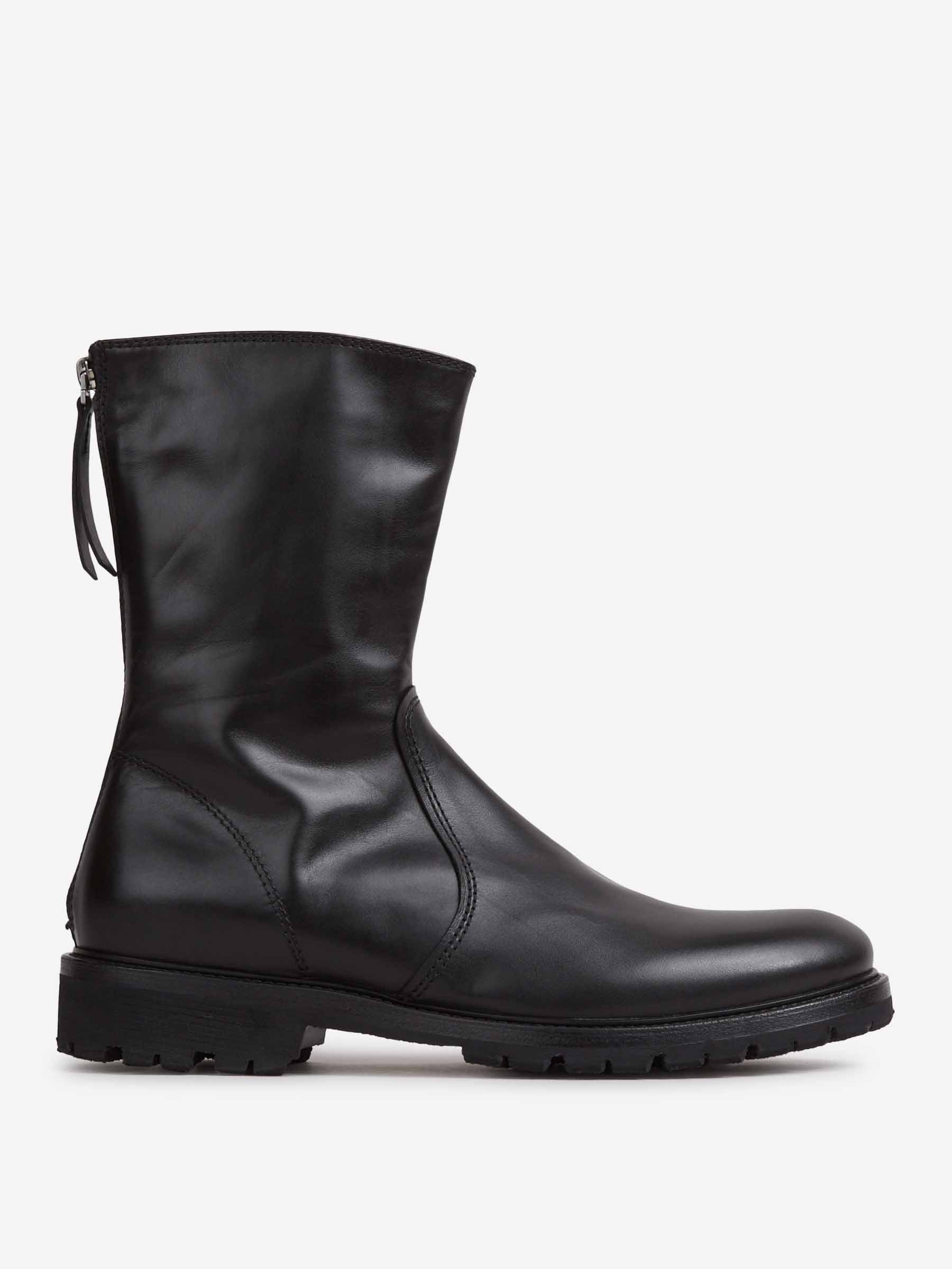 Henderson Baracco Hombre Barcelona Botas Piel Slip On color Negro sku 615-000020 01 - Foto 1
