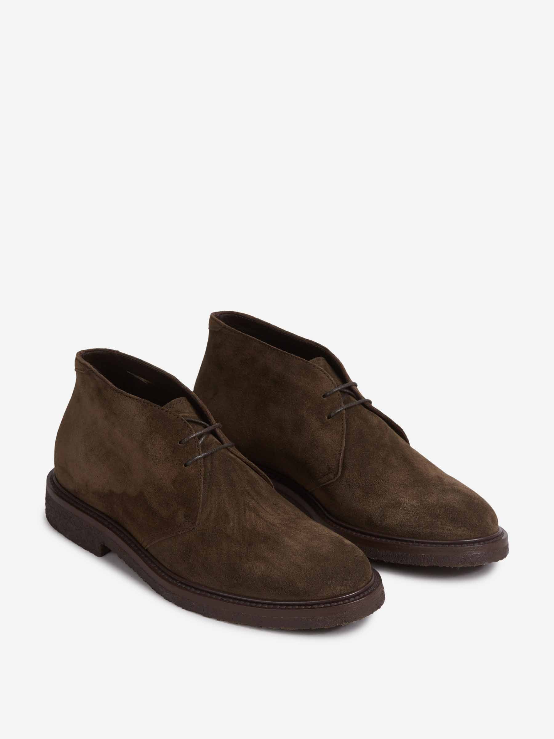 Henderson Baracco Hombre Barcelona Botas Piel Ante color Marrón Oscuro sku 615-000021 01 - Foto 2