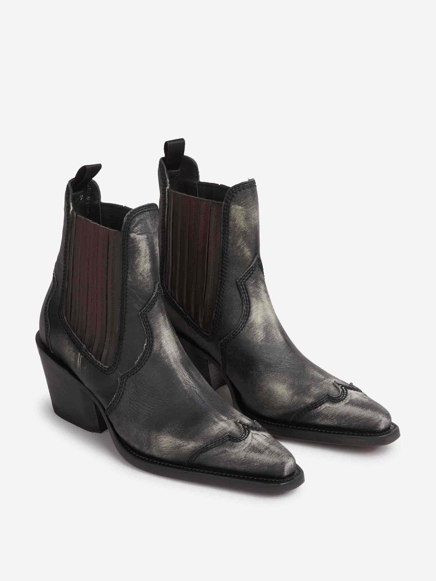 Dsquared2 Hombre Barcelona Botines de Tacón color Negro sku 615-000022 01 - Foto 2