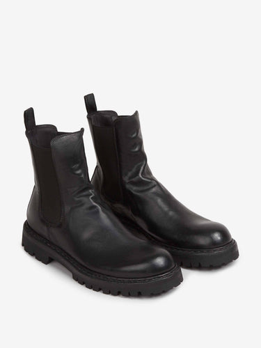 Officine Creative Hombre Barcelona Botas Chelsea Piel color Negro sku 615-000039 01 - Foto 2