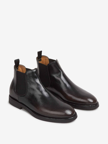 Officine Creative Hombre Barcelona Botines Bariton Flexi 002 color Marrón Oscuro sku 615-000044 01 - Foto 2
