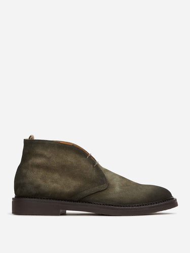Officine Creative Hombre Barcelona Zapatos Codones Ante color Verde Militar sku 615-000045 01 - Foto 1