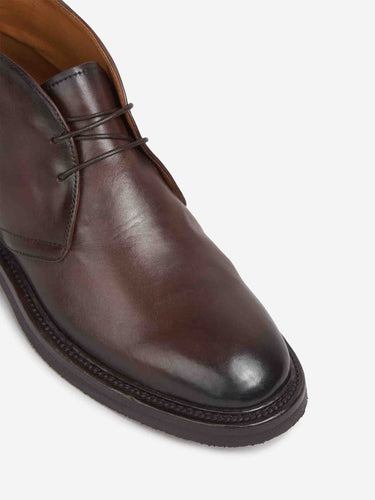 Officine Creative Hombre Barcelona Botines Cordones Piel color Marrón sku 615-000046 01 - Foto 5