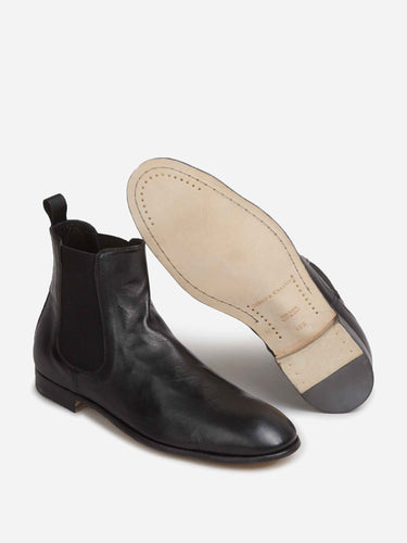Officine Creative Hombre Barcelona Botines Chelsea Solitude 004 color Negro sku 615-000047 01 - Foto 4