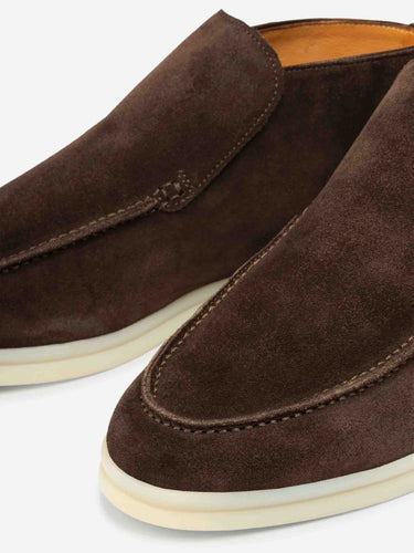 Aurélien Hombre Barcelona Botines Ante City color Marrón Oscuro sku 615-000053 01 - Foto 4