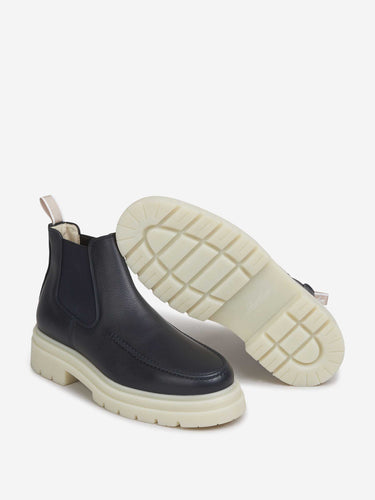 Aurélien Hombre Barcelona Botas Chelsea Snow color Azul Marino sku 615-000055 01 - Foto 4