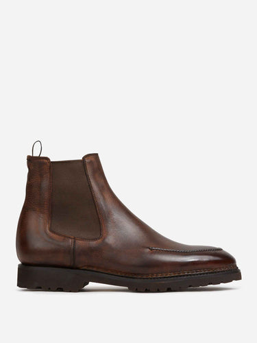 Bontoni Hombre Barcelona Botas Cavaliere Apron color Marrón sku 615-000065 01 - Foto 1