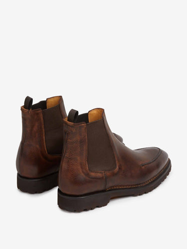 Bontoni Hombre Barcelona Botas Cavaliere Apron color Marrón sku 615-000065 01 - Foto 3