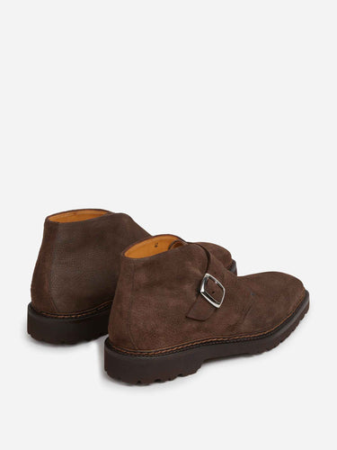 Bontoni Hombre Barcelona Botines Ante Visionario color Marrón sku 615-000066 01 - Foto 3