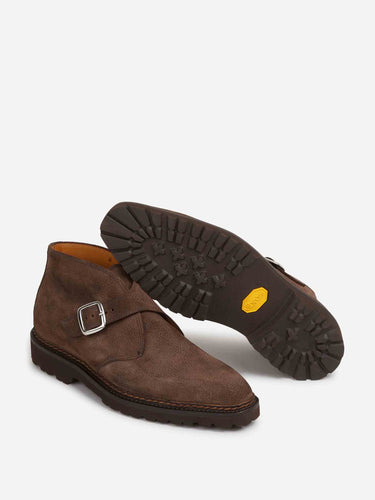 Bontoni Hombre Barcelona Botines Ante Visionario color Marrón sku 615-000066 01 - Foto 4