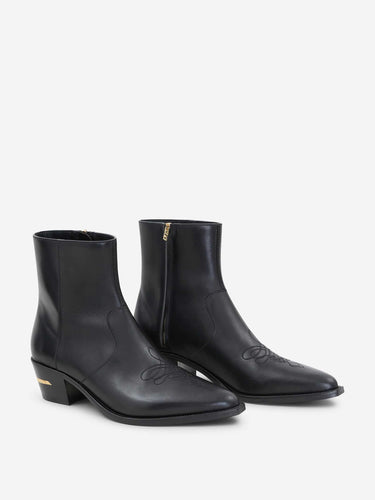 Amiri Hombre Barcelona Botines Piel Ryder color Negro sku 615-000067 01 - Foto 2