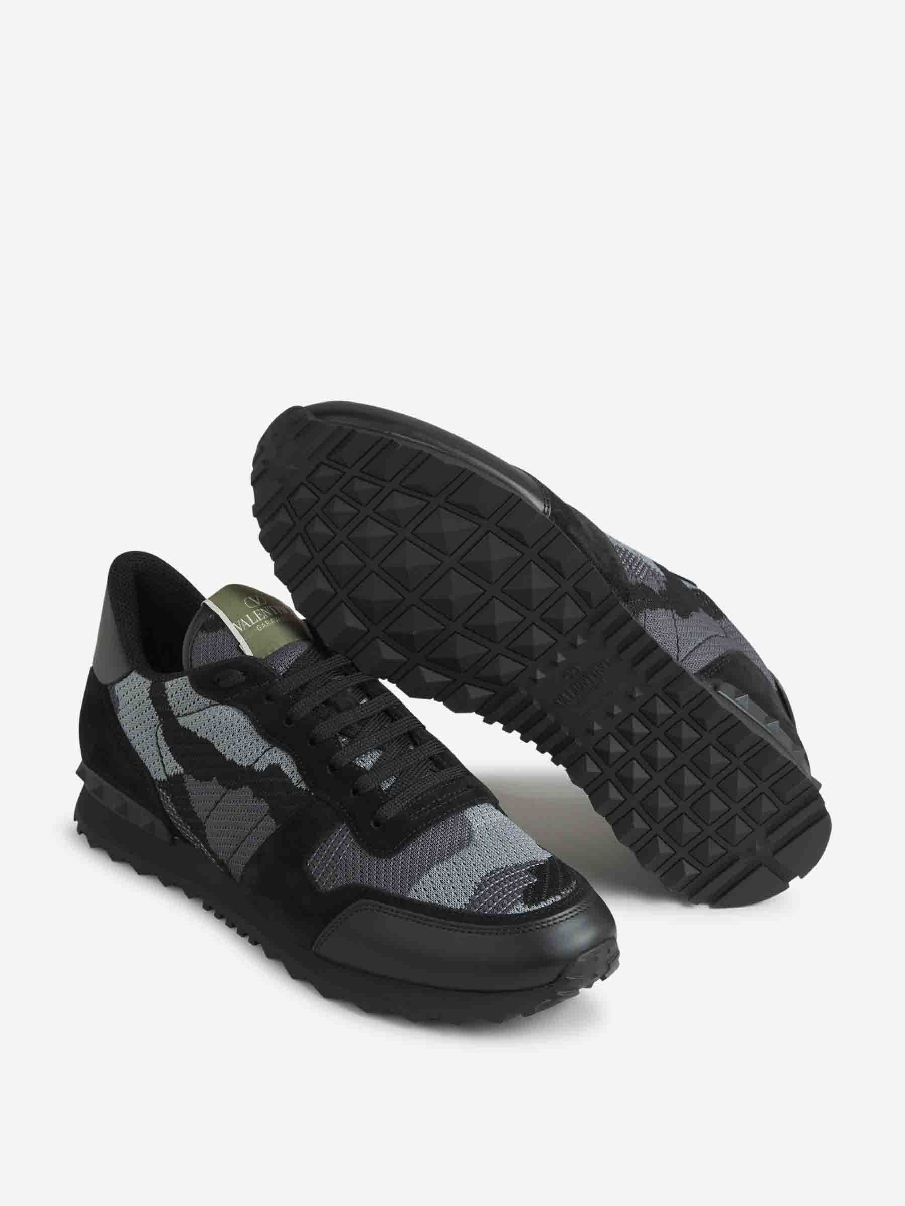Valentino Garavani – Rockrunner-Camouflage-Sneaker Hombre 616