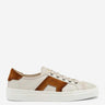 Santoni Hombre Barcelona zapatillas Lona Ante color Crema sku 616-003073 01 - Foto 1