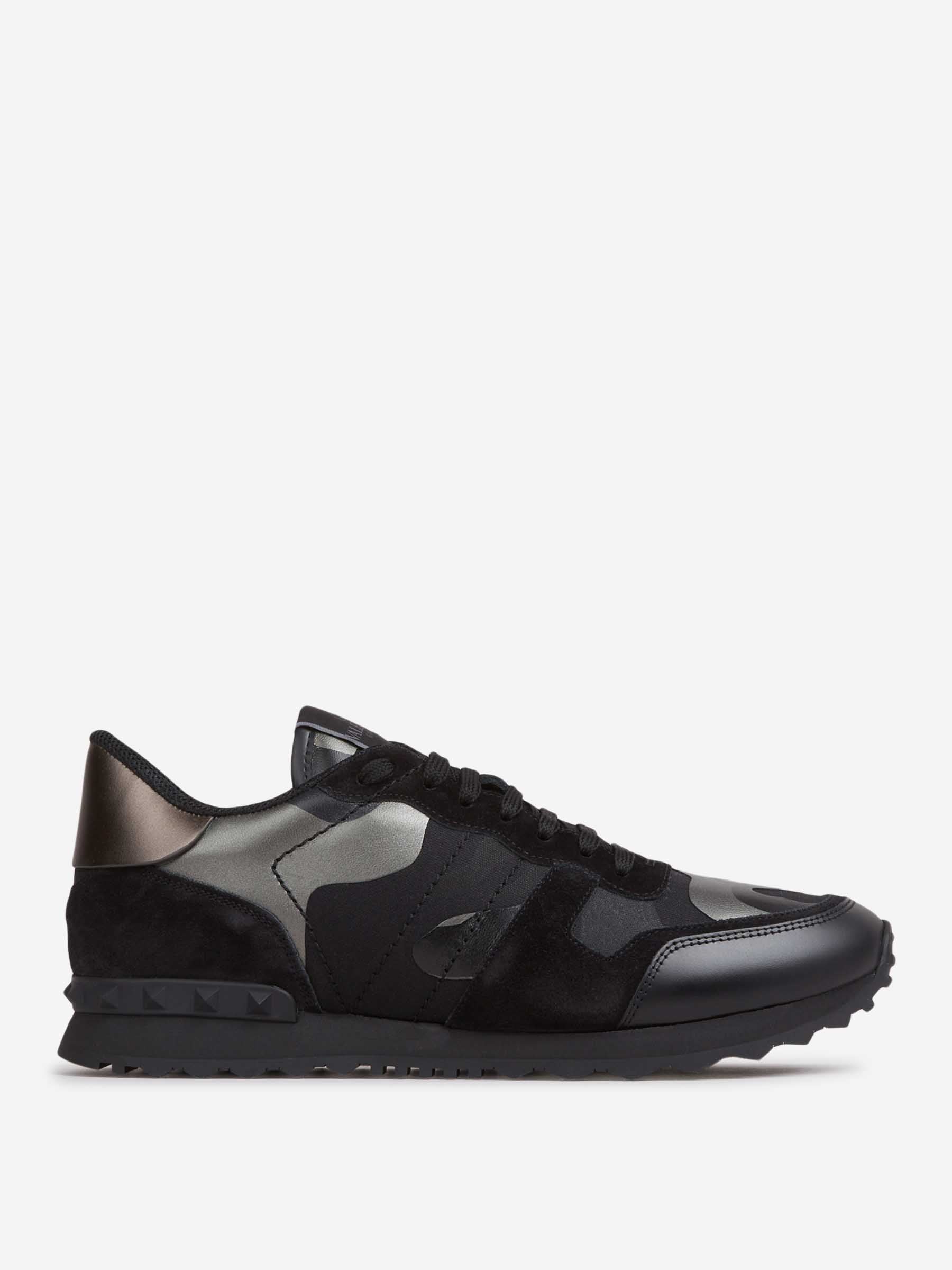Valentino Garavani Hombre Barcelona Sneakers Rockrunner color Gris Antracita sku 616-003146 01 - Foto 1