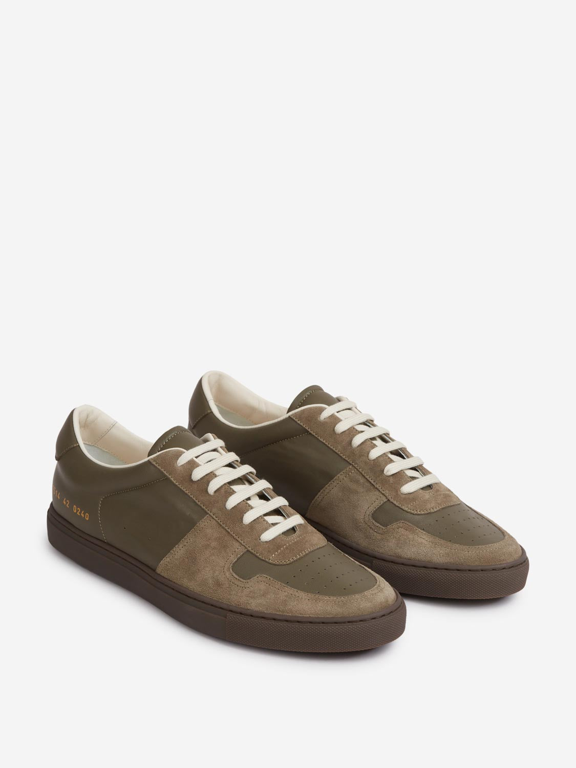 Common Projects Hombre Barcelona Sneakers Bball Slim color Verde Militar sku 616-003162 02 - Foto 2