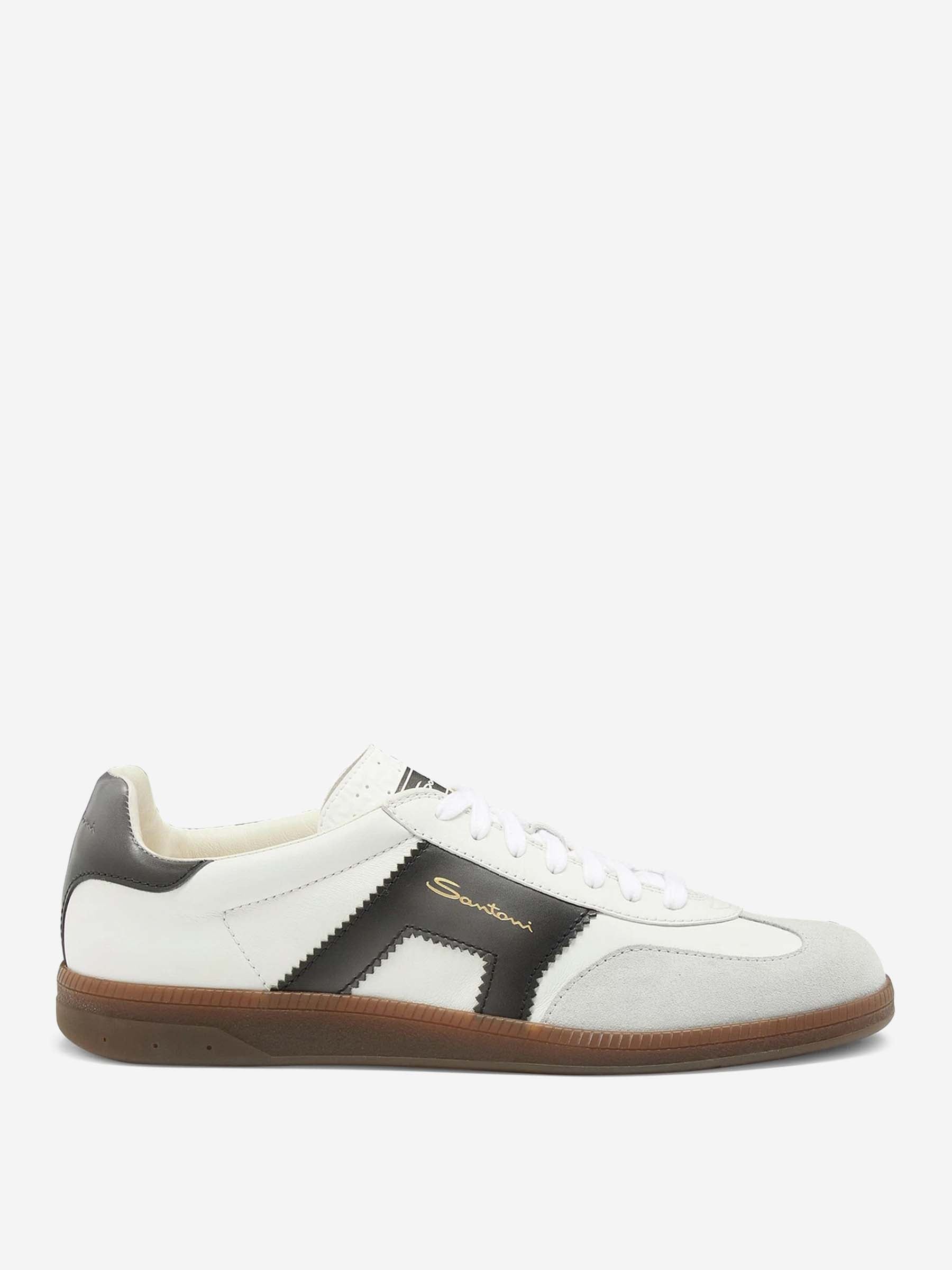 Santoni Hombre Barcelona Sneakers DBS Oly color Blanco sku 616-003164 01 - Foto 1