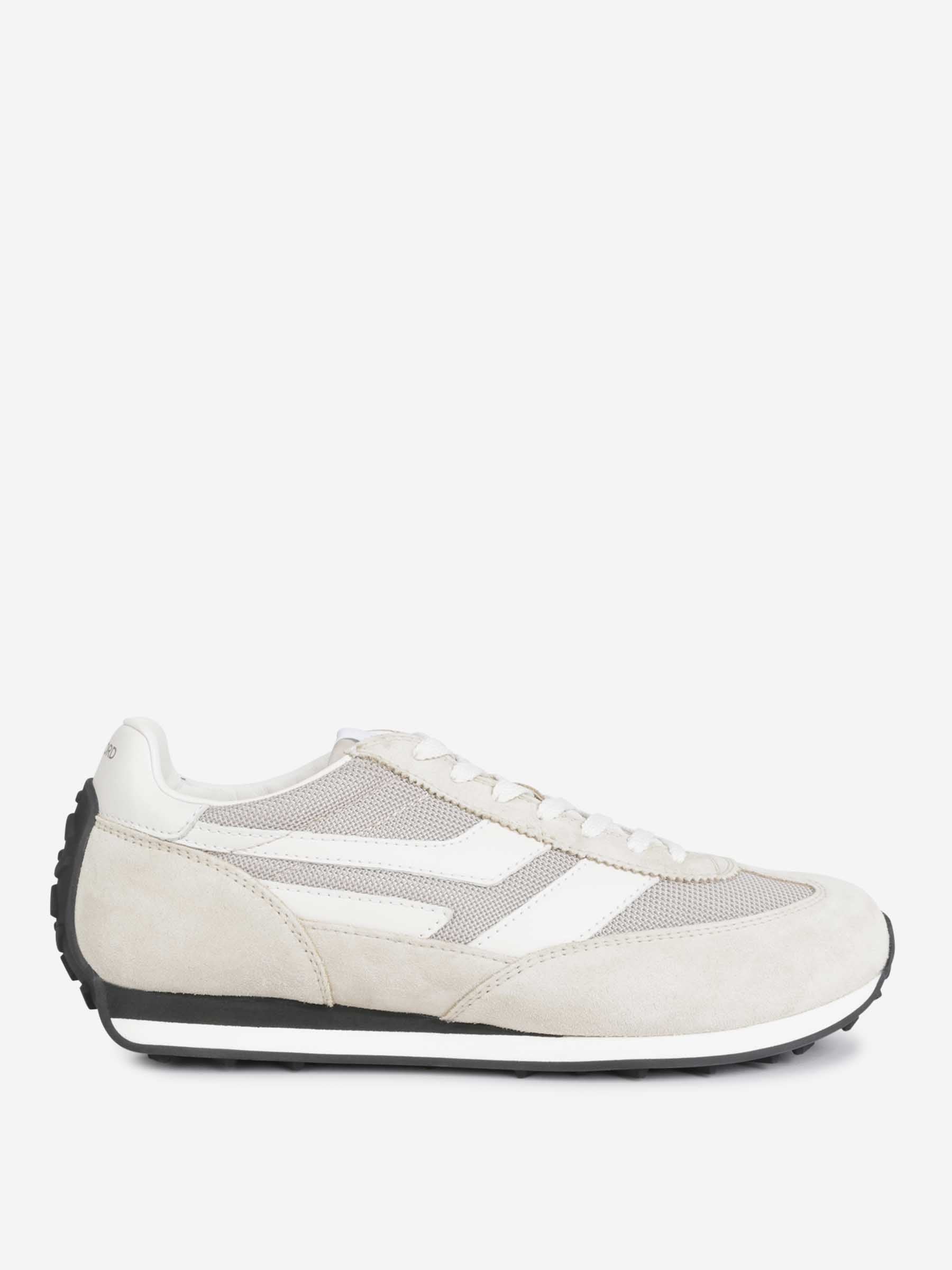 Tom Ford Hombre Barcelona Sneakers Mick color Taupe sku 616-003168 01 - Foto 1