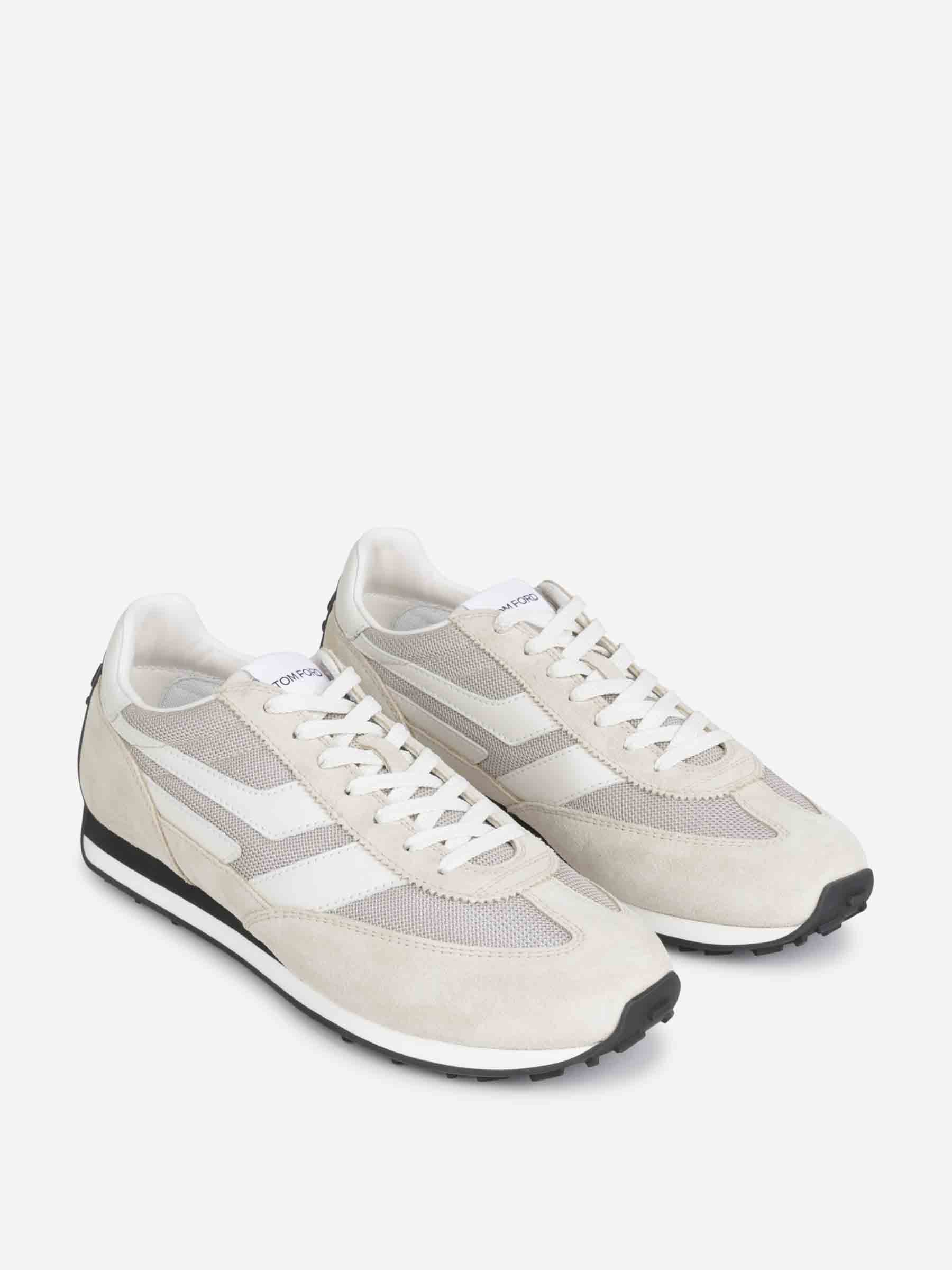 Tom Ford Hombre Barcelona Sneakers Mick color Taupe sku 616-003168 01 - Foto 2