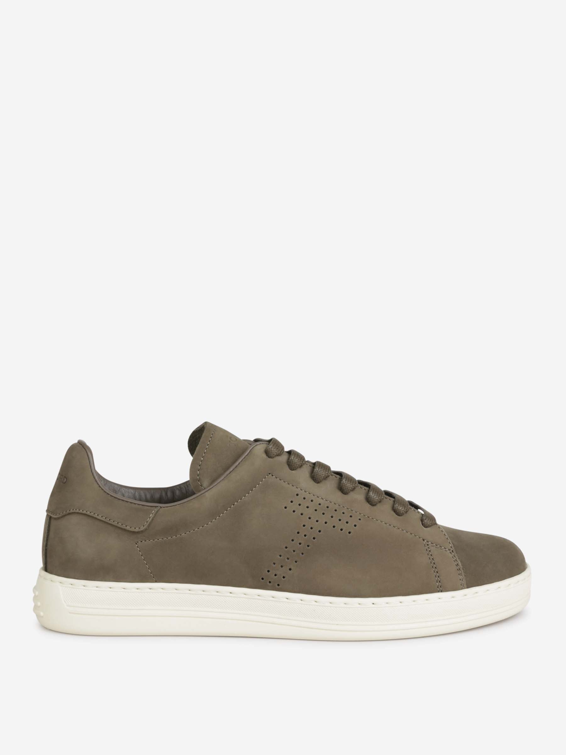 Tom Ford Hombre Barcelona Sneakers Cordones color Crema sku 616-003170 01 - Foto 1