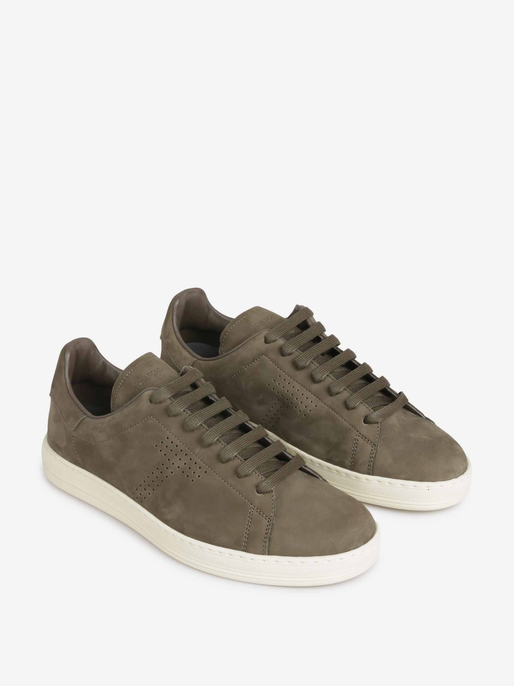 Tom Ford Hombre Barcelona Sneakers Cordones color Crema sku 616-003170 01 - Foto 2