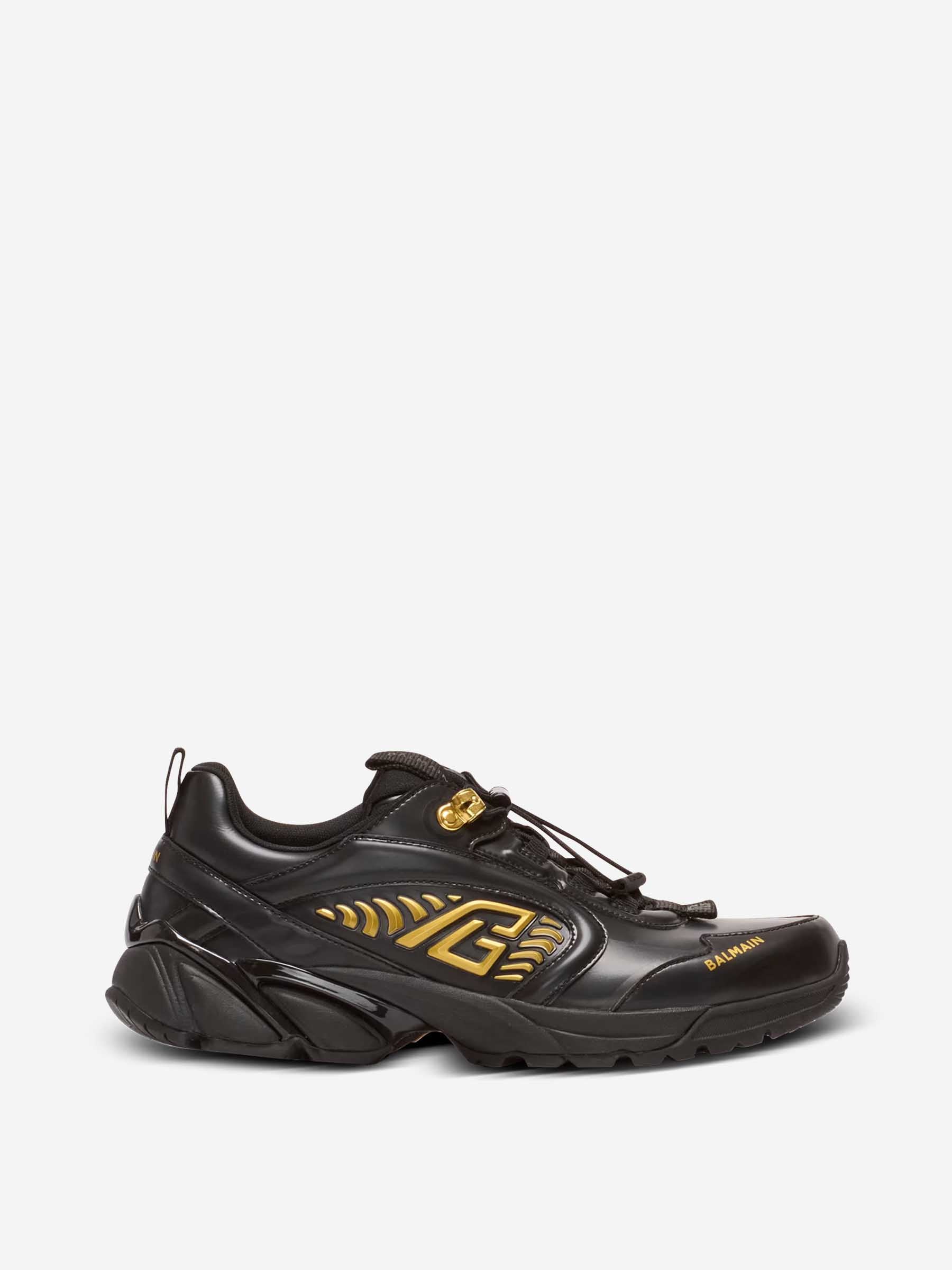 Balmain Hombre Barcelona Sneakers Cosmic Dust color Negro sku 616-003174 01 - Foto 1