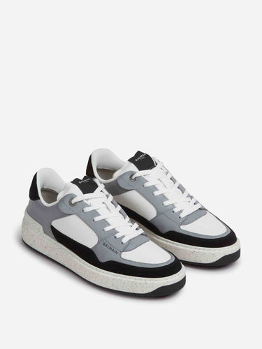 Balmain Hombre Barcelona zapatillas B-Court Flip color Blanco Y Negro sku 616-003175 01 - Foto 2