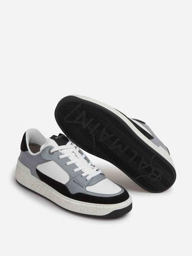Balmain Hombre Barcelona zapatillas B-Court Flip color Blanco Y Negro sku 616-003175 01 - Foto 4