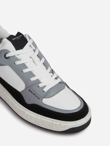 Balmain Hombre Barcelona zapatillas B-Court Flip color Blanco Y Negro sku 616-003175 01 - Foto 6