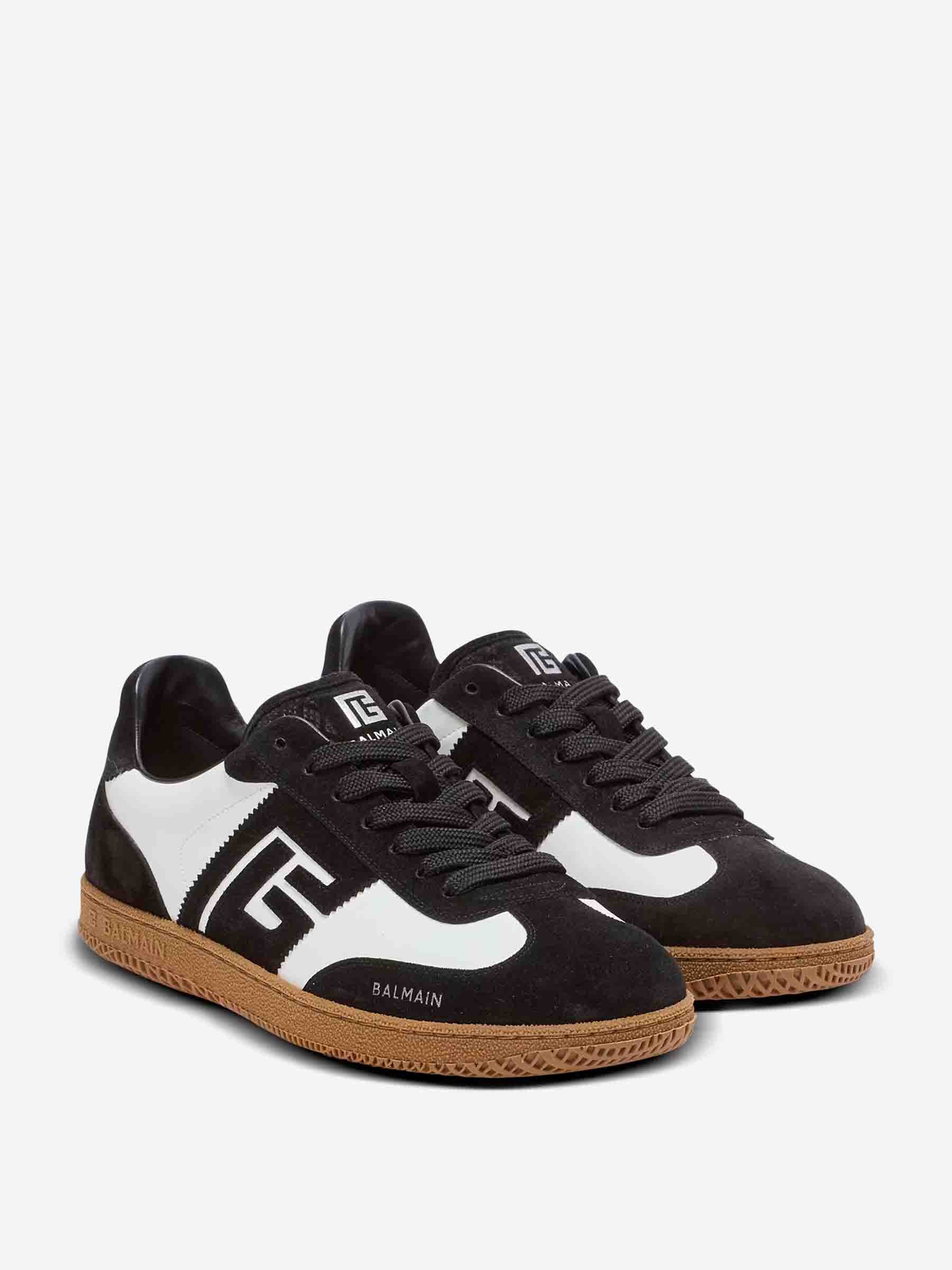 Balmain Hombre Barcelona Sneakers Balmain Swan color Blanco Y Negro sku 616-003176 01 - Foto 2