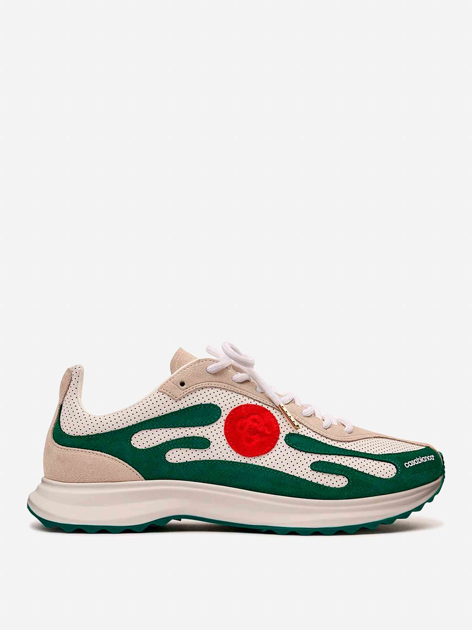 Casablanca Hombre Barcelona Sneakers Stade color Verde Jungla sku 616-003177 01 - Foto 1