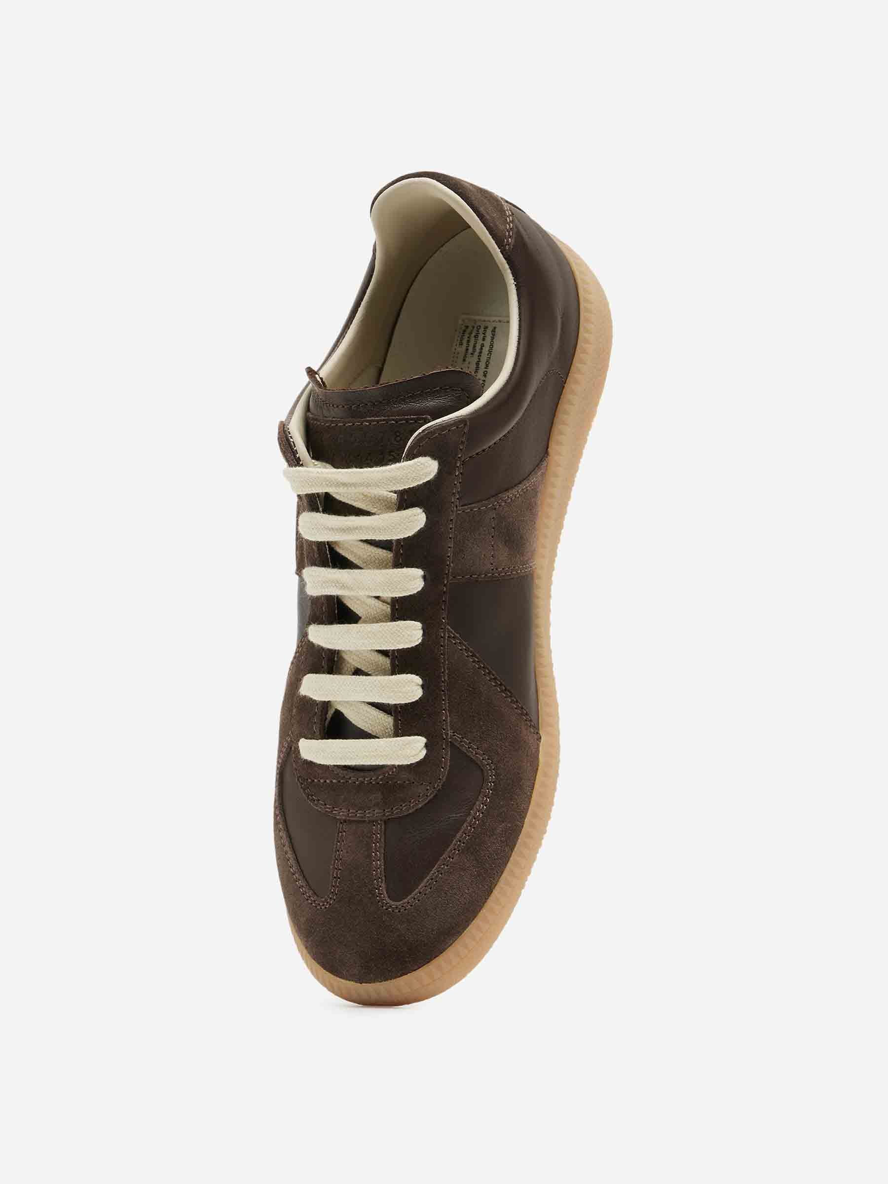 Maison Margiela Hombre Barcelona Sneakers Replica color Marrón Oscuro sku 616-003179 04 - Foto 1