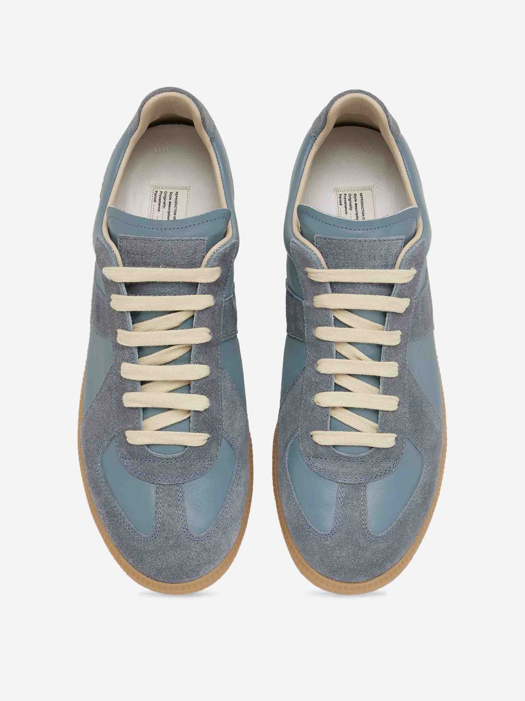 Maison Margiela Hombre Barcelona Sneakers Replica color Azul sku 616-003179 05 - Foto 2