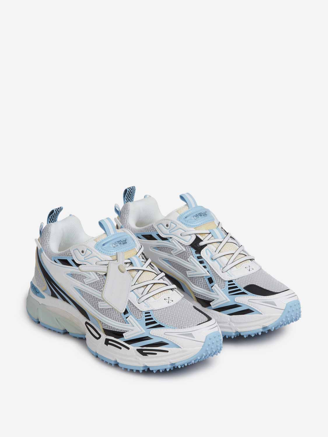 Off-White Hombre Barcelona Sneakers Ow Be Right Back Mesh color Blanco sku 616-003204 01 - Foto 2