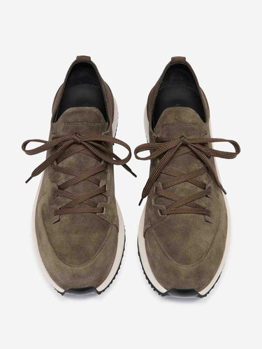 Officine Creative Hombre Barcelona zapatillas Entire 001 color Verde Militar sku 616-003209 01 - Foto 3