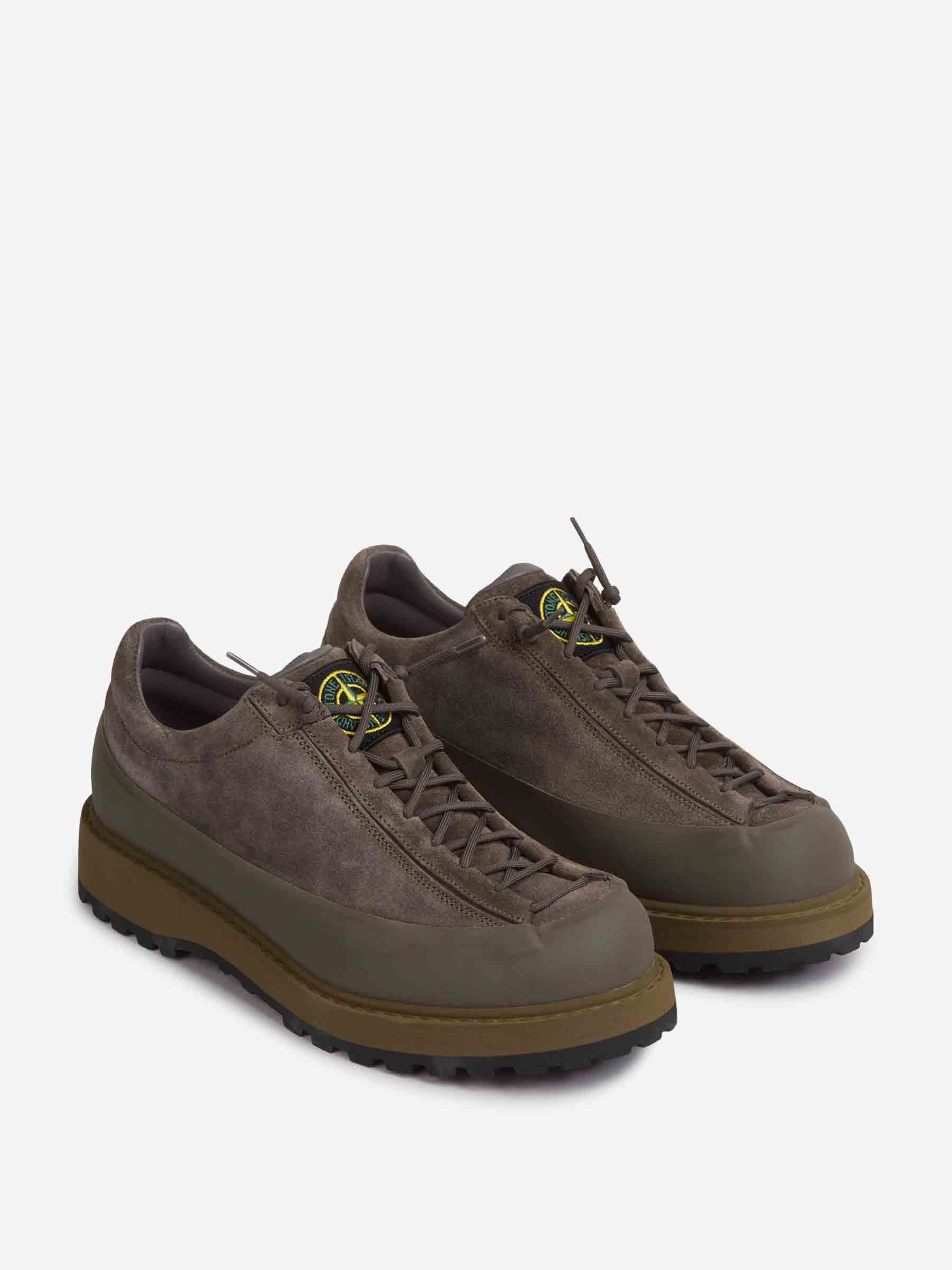 Stone Island Hombre Barcelona Sneakers Low Top color Verde Militar sku 616-003210 02 - Foto 2