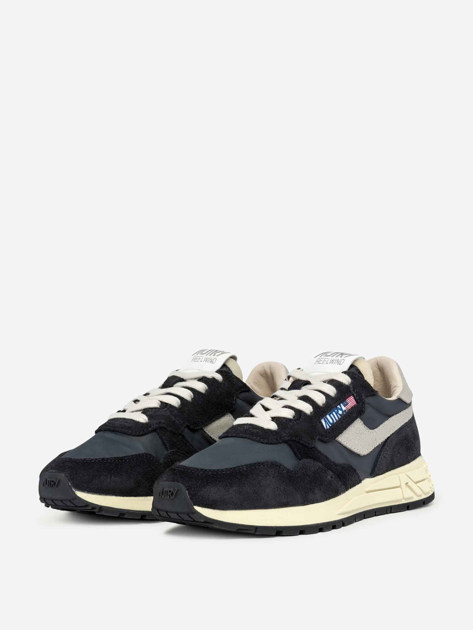 Autry Hombre Barcelona Sneakers Reelwind Low color Blanco y Negro sku 616-003218 03 - Foto 2