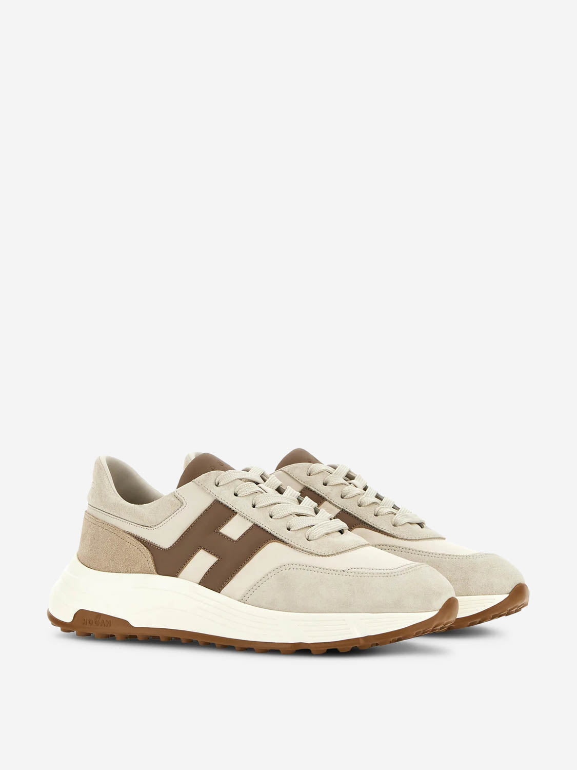 Hogan Hombre Barcelona Sneakers Hyperlight color Blanco sku 616-003239 01 - Foto 2