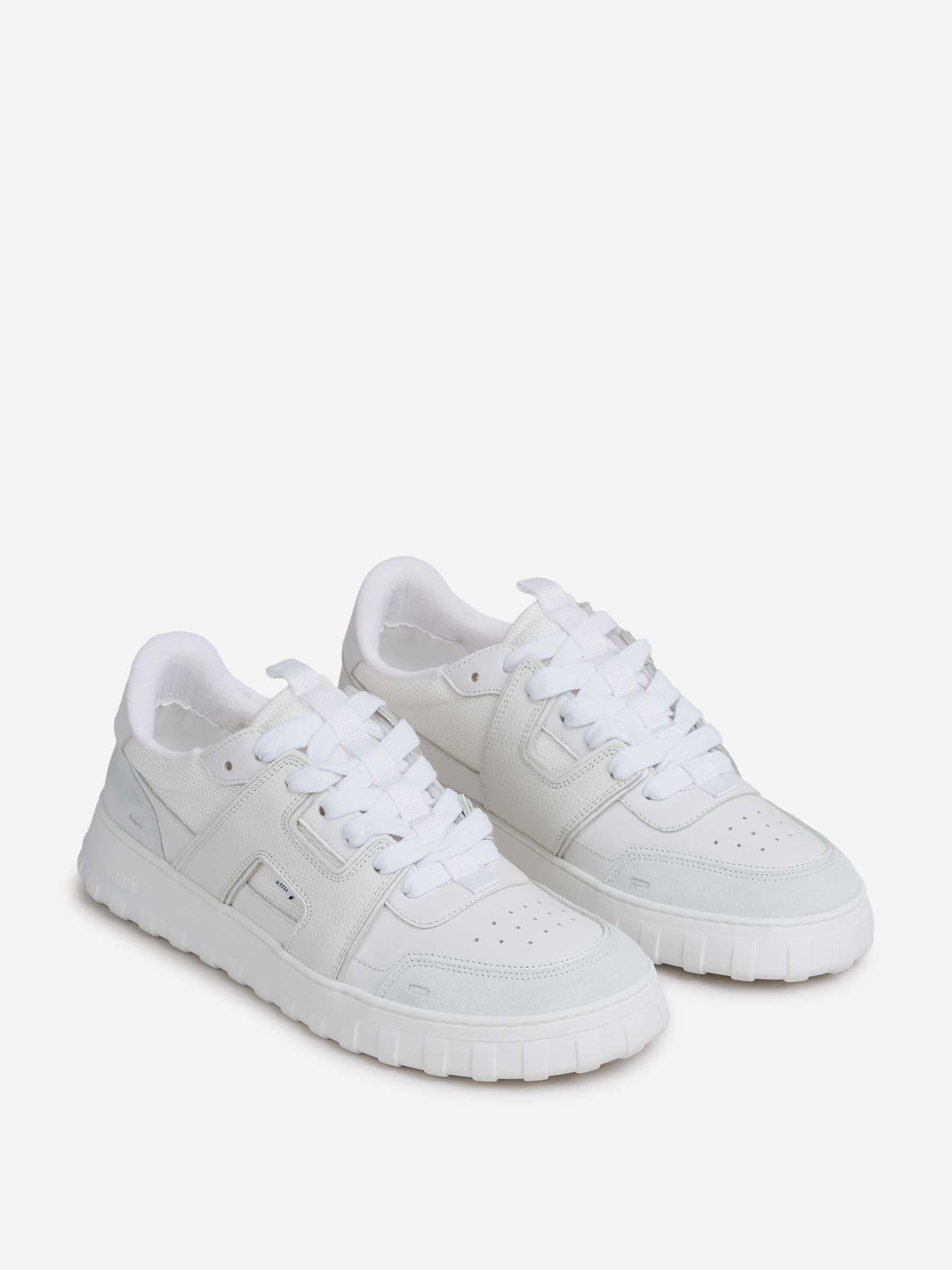 Ami Paris Hombre Barcelona Sneakers Bajas Piel color Blanco sku 616-003251 01 - Foto 2