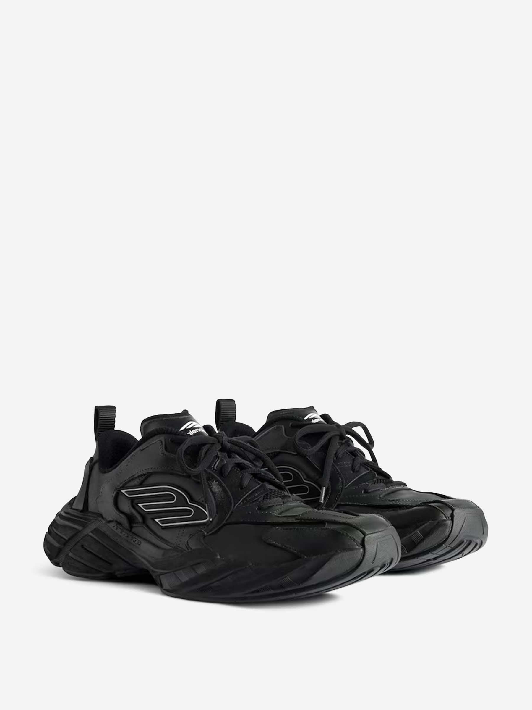 Balenciaga Hombre Barcelona Zapatillas Deportivas Monday color Negro sku 616-003255 01 - Foto 2