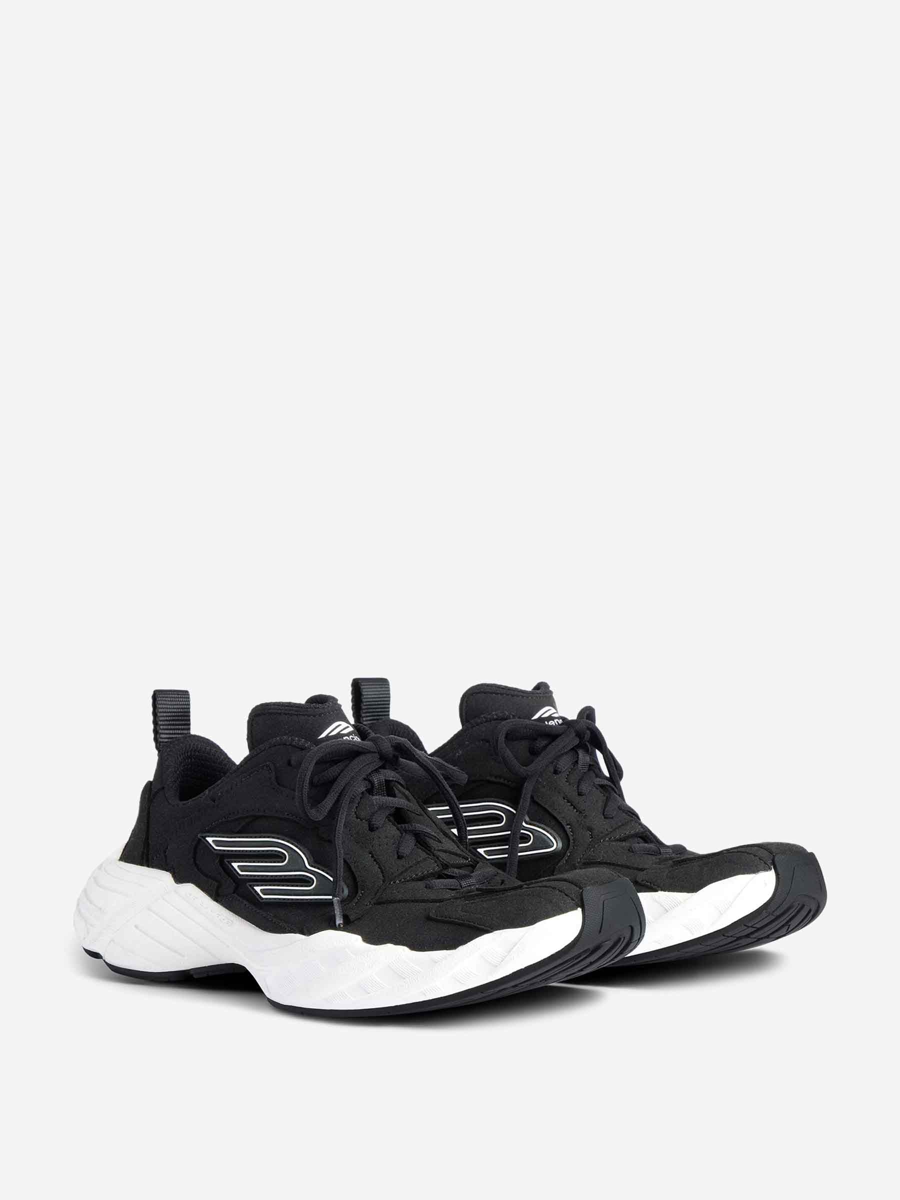 Balenciaga Hombre Barcelona Sneakers Monday color Negro sku 616-003256 02 - Foto 2