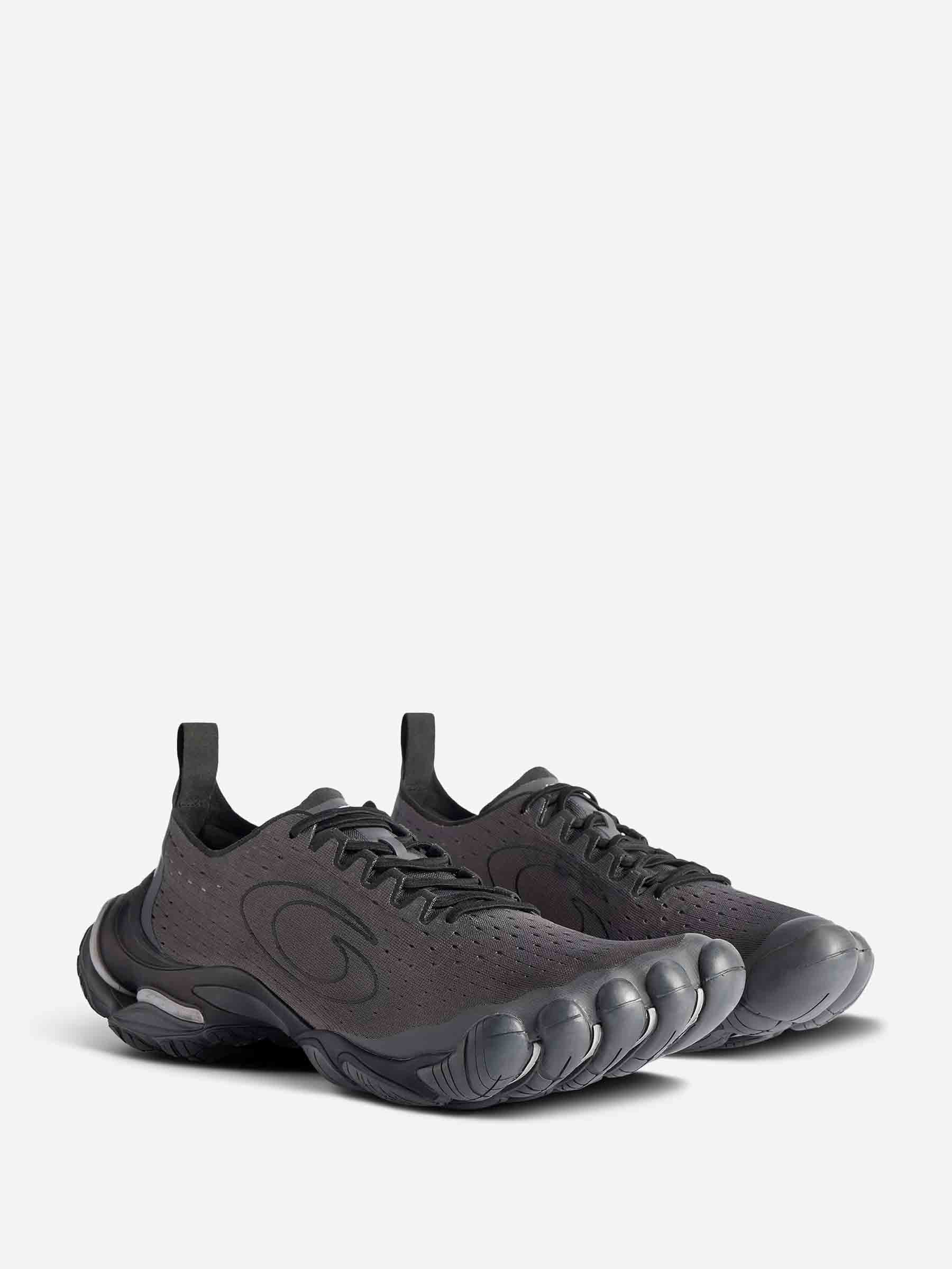 Balenciaga Hombre Barcelona Sneakers Anatomic Runner color Gris Antracita sku 616-003258 03 - Foto 2