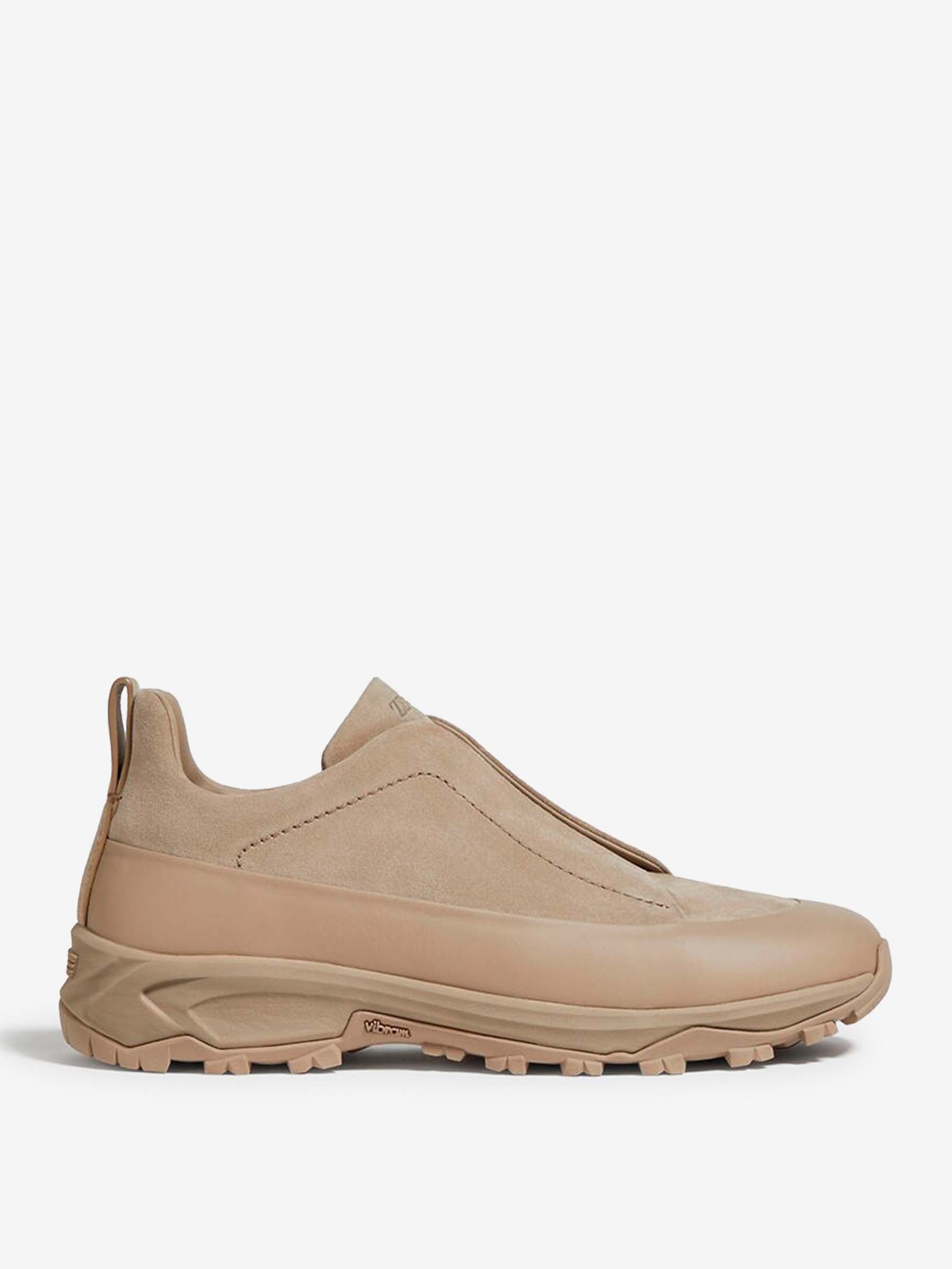 Zegna Hombre Barcelona Sneakers Triple Stitch Monte color Beige sku 616-003268 01 - Foto 1