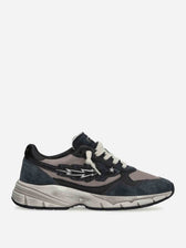 Enterprise Japan Hombre Barcelona zapatillas Run Rocket color Blanco Y Negro sku 616-003275 01 - Foto 1