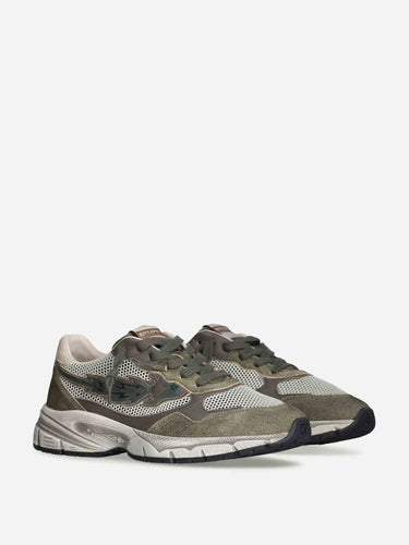Enterprise Japan Hombre Barcelona zapatillas Run Rocket color Verde Militar sku 616-003276 01 - Foto 2