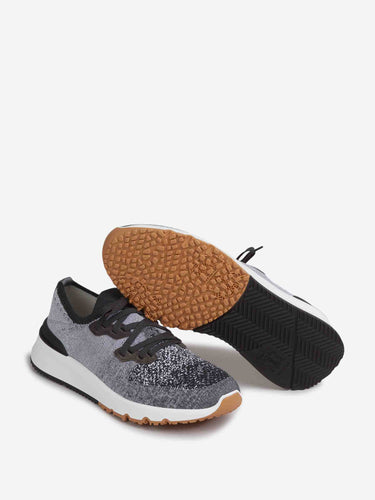Brunello Cucinelli Hombre Barcelona zapatillas Running Punto color Gris sku 616-003291 01 - Foto 4