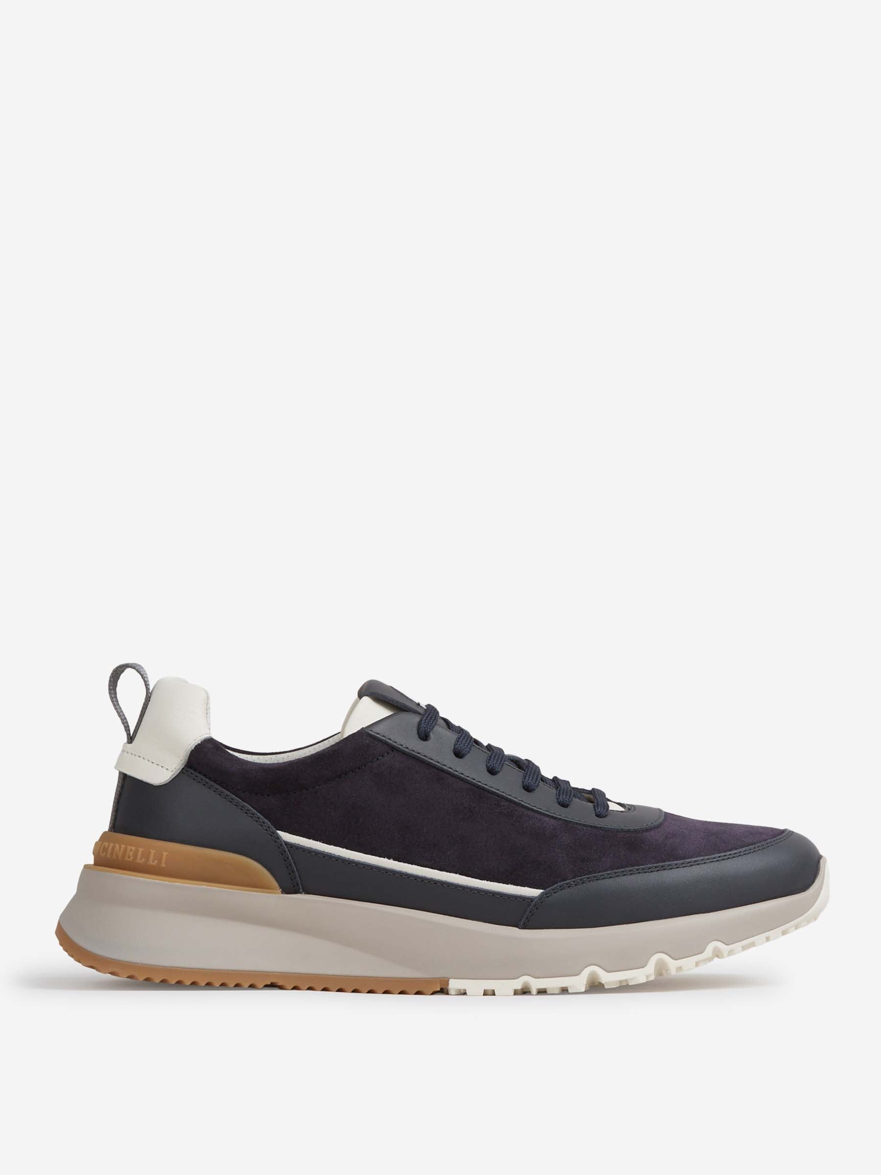 Brunello Cucinelli Hombre Barcelona Sneakers Ante color Azul Marino sku 616-003292 01 - Foto 1