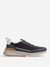 Brunello Cucinelli Hombre Barcelona zapatillas Ante color Azul Marino sku 616-003292 01 - Foto 1