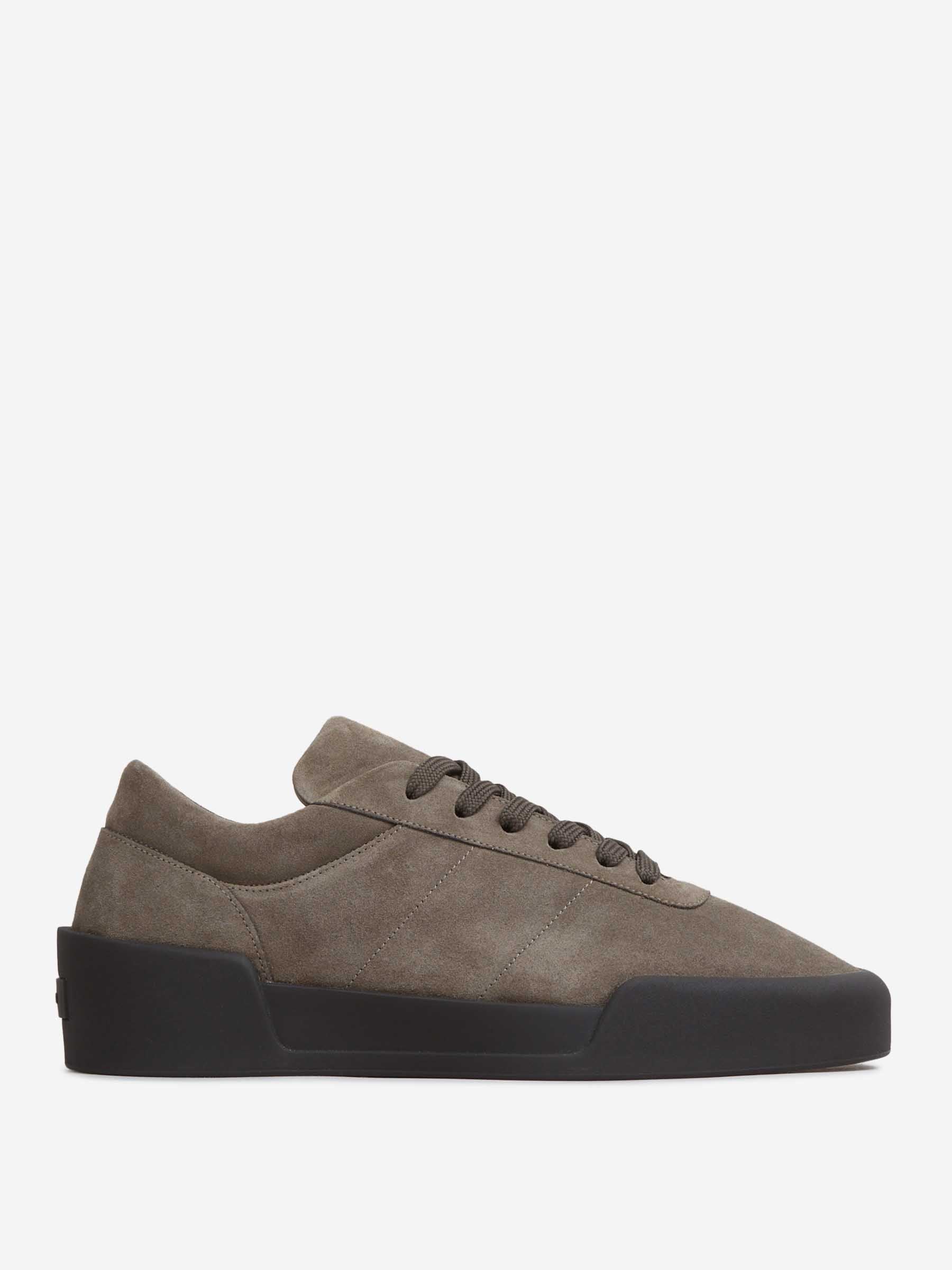 Fear of God Hombre Barcelona Sneakers Vintage Runner color Verde Militar sku 616-003294 01 - Foto 1